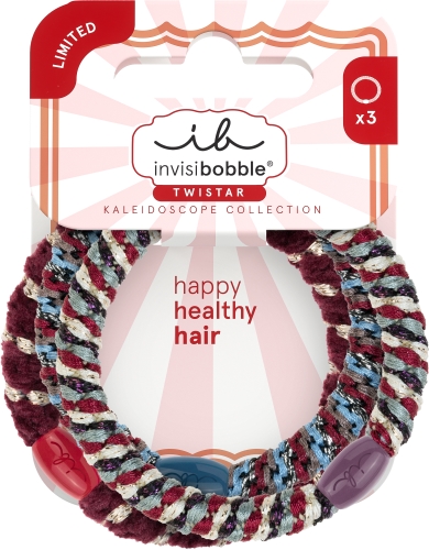 Invisibobble TWISTAR Kaleidoscope Joyspins 3pc
